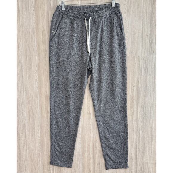 Vuori Ponto Performance Pants Mens Medium Gray Joggers Athleisure Casual Comfort - Picture 1 of 16